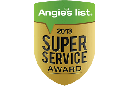 Angie's List awards 2013 through 2016